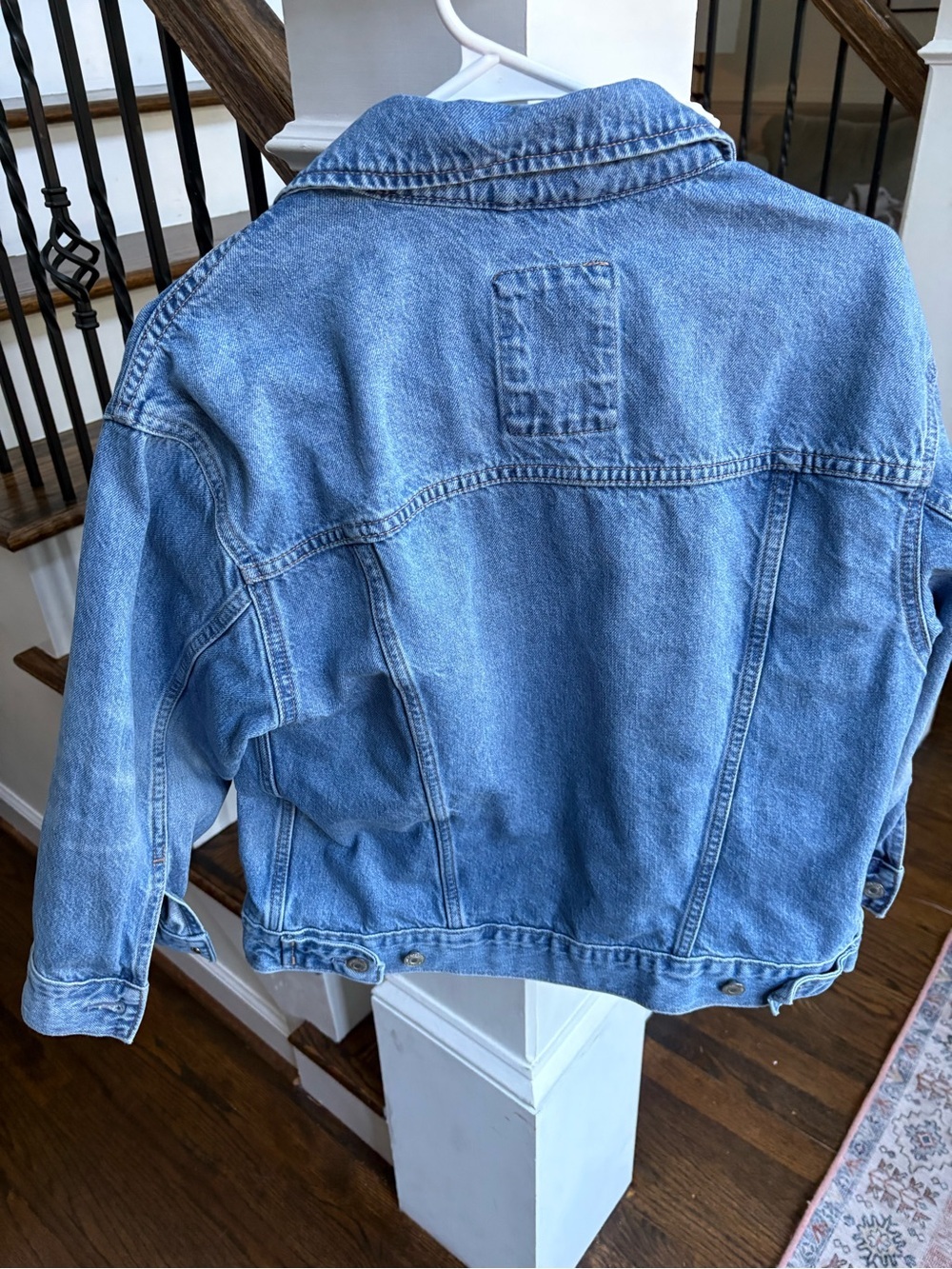 GAP Teen Kids Medium Blue Denim Jacket - Picture 6 of 6